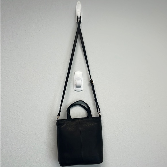 Margot New York | Black Leather “Anna” Crossbody w/ “Lizzie” Billfold Wallet - Picture 8 of 15